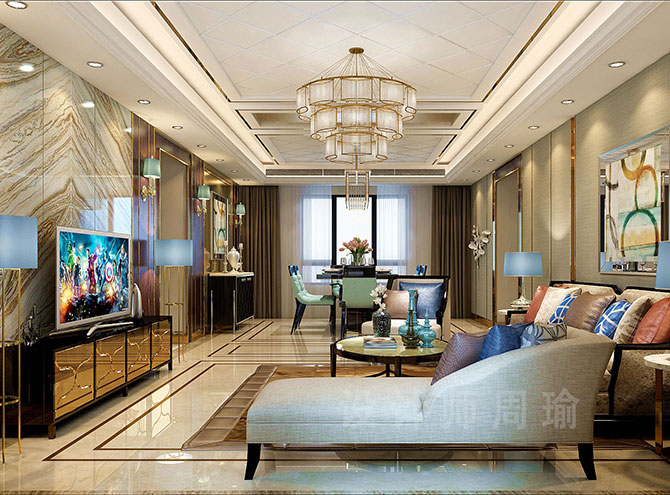 操bb快色视频世纪江尚三室两厅168平装修设计效果欣赏